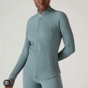 Athleta Salutation Ribbed Jacket 2.0 *NWT*